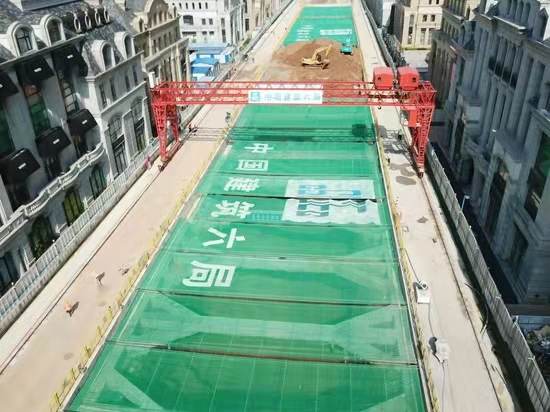 长春城市轨道交通六号线施工案例